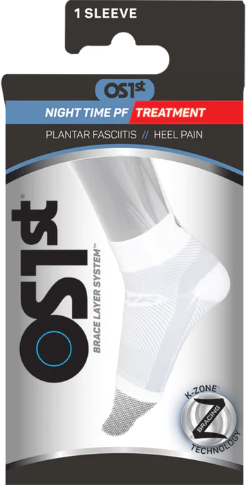 OS1st DS6 Night Time Plantar Fasciitis Treatment, White